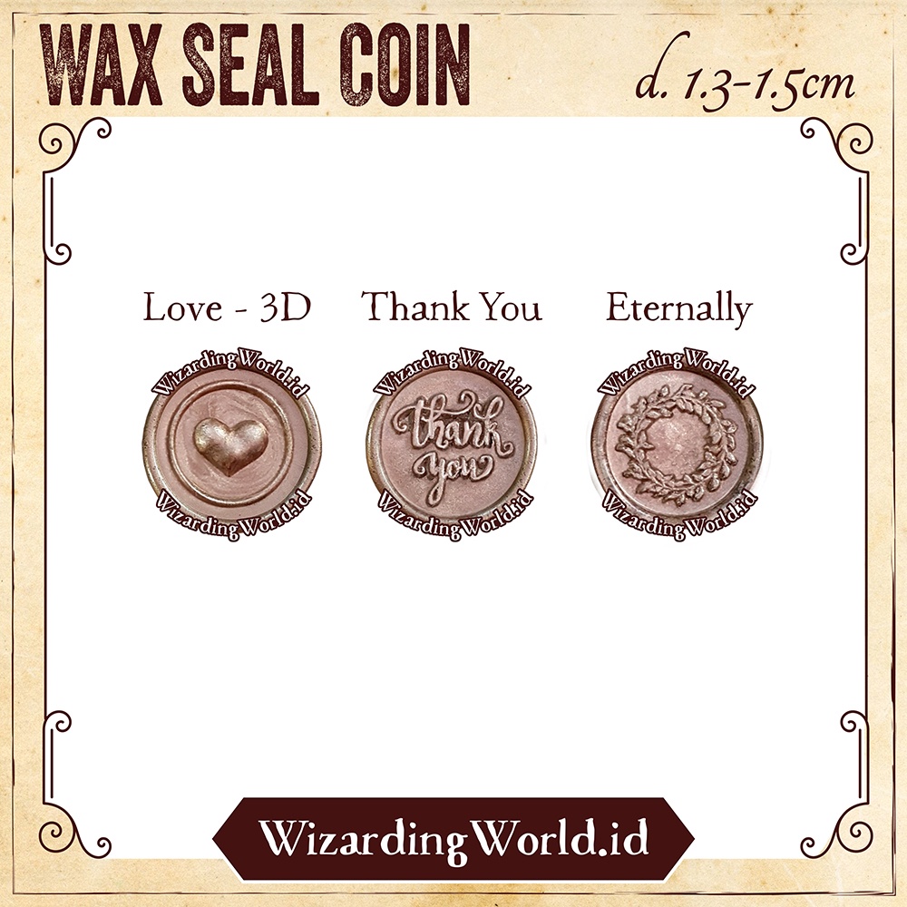 

Wax Seal Coin Koin Jadi Siap Pakai Tempel Surat Undangan Thank You Love Sangjit Shuang Xi Happiness