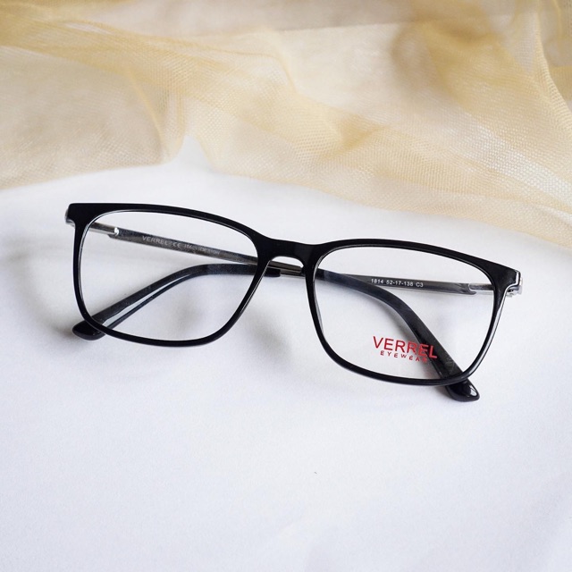 Frame kacamata minus lensa antiradiasi (Verrel 1814)