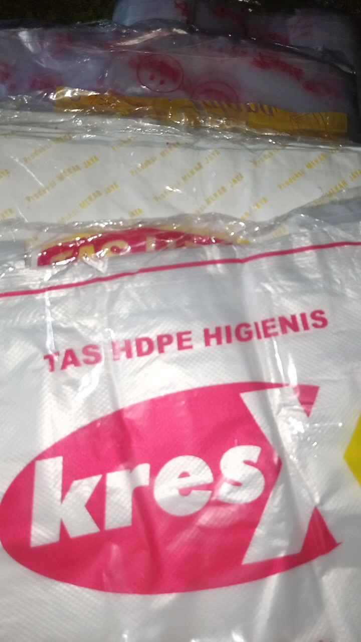 Kantong Plastik Kresek Bening Tanggung Kres