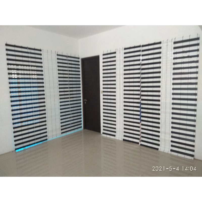 krey tirai kayu indoor dan outdoor