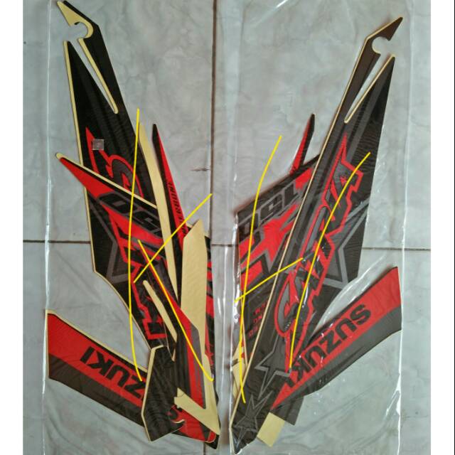 Striping satria fu 2014 .,.