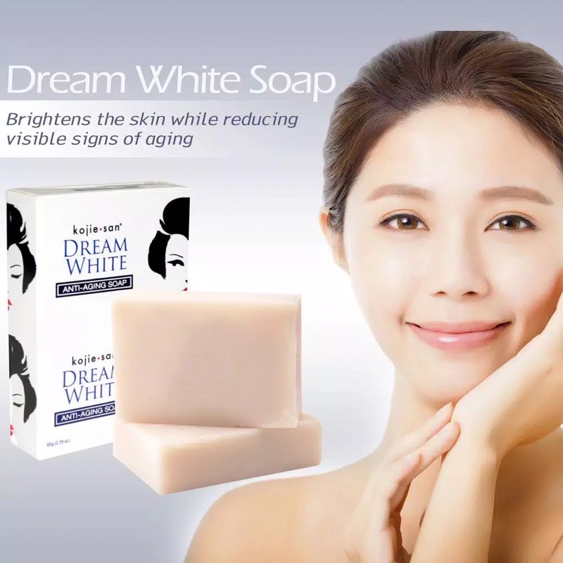 `ღ´ PHINKL `ღ´ 𝓴𝓸𝓳𝓲𝓮 𝓼𝓪𝓷 Kojie san dream white ungu sabun anti aging IMPORT pemutih kulit