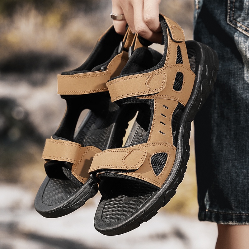 Sandal Gunung Pria Import Sandal Fashion Anty Slip Polos Trendy