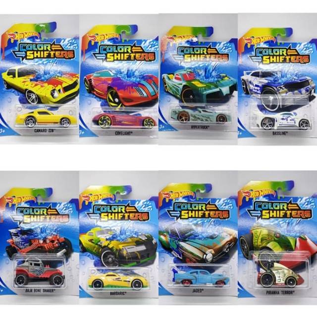 Hot Wheels Mattel Color Shifter 1 Dus Grosir