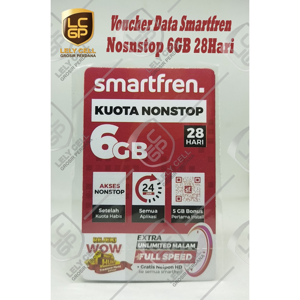 Voucher Smartfren Nonstop 6GB