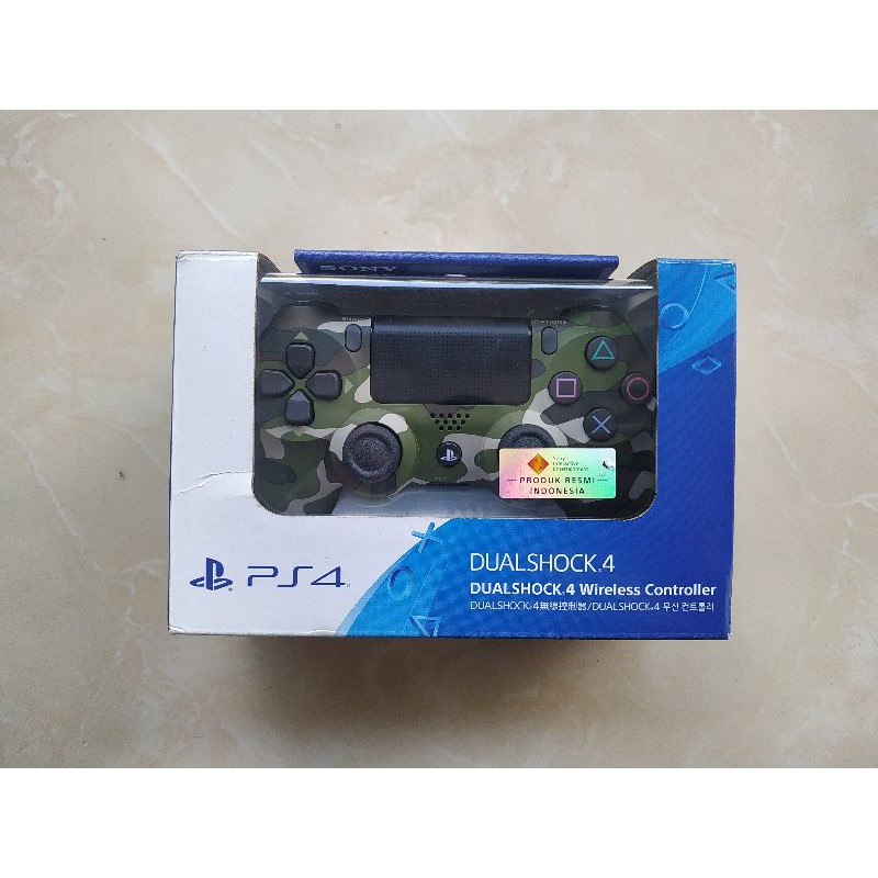 Stik PS4 DualShock 4 DS4 Camo Green Army Original Garansi Resmi Sony