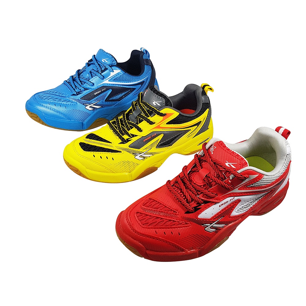 BUY 1 GET 1 FREE RANDOM  (SIZE 33-36) SPOTEC DERBY JR SEPATU BADMINTON ANAK REMAJA ORIGINAL 100%