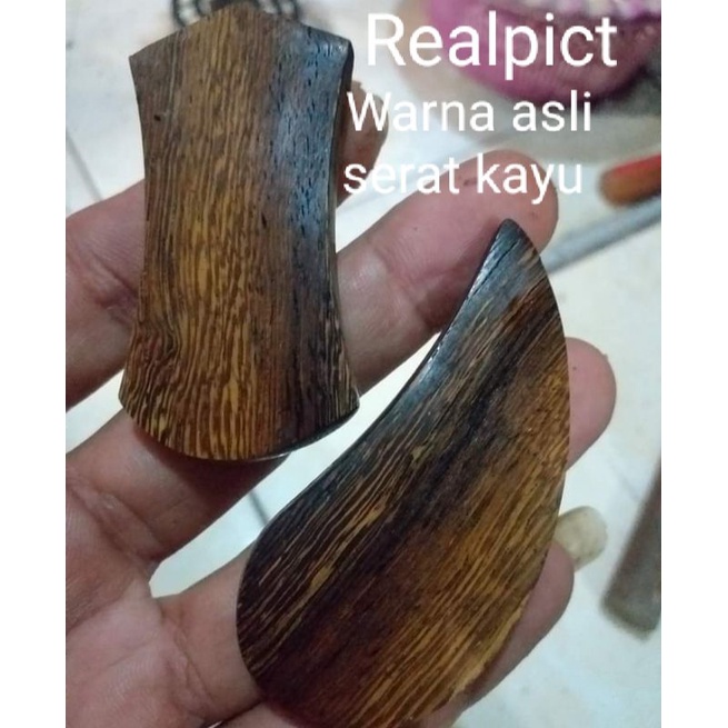 1PCS GANTUNGAN KUNCI SERAT ALAMI KAYU ASLI