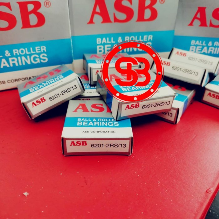 Bearing / Laker / Laher 6201 2RS-13 M /M ASB