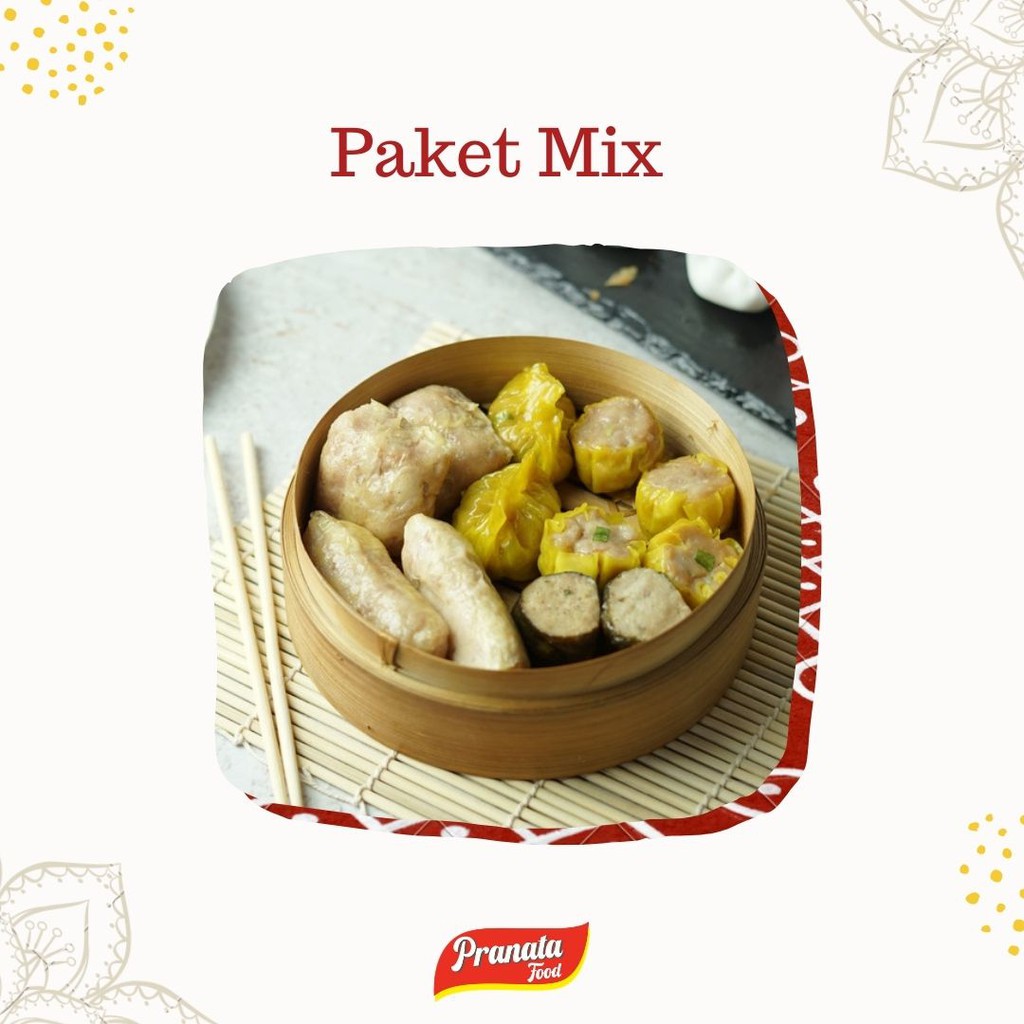 

DIMSUM FROZEN PAKET MIX ISI 10 PCS