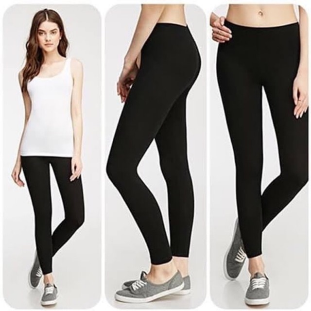  Forever  21  Legging  Leggings  Black wanita Original Murah 