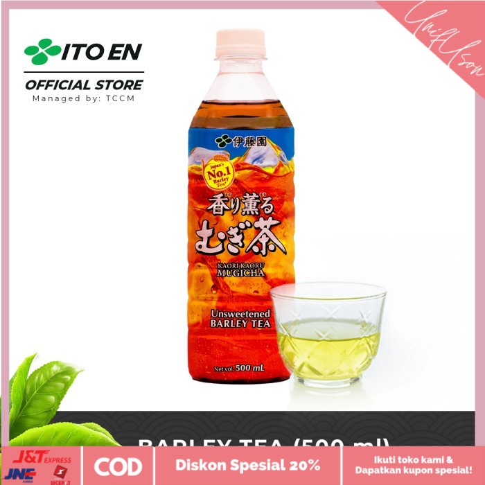 

⭐COD⭐ Teh Jepang ITO EN Barley Tea 500ml 6 pcs No Sugar
