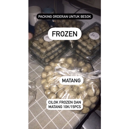 

Bakso cilok FROZEN isi 30pcs