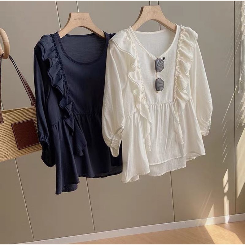 Beri top - blouse wanita -blouse terbaru terlaris - atasan wanita - blouse korea - Korean style - Baju terlaris