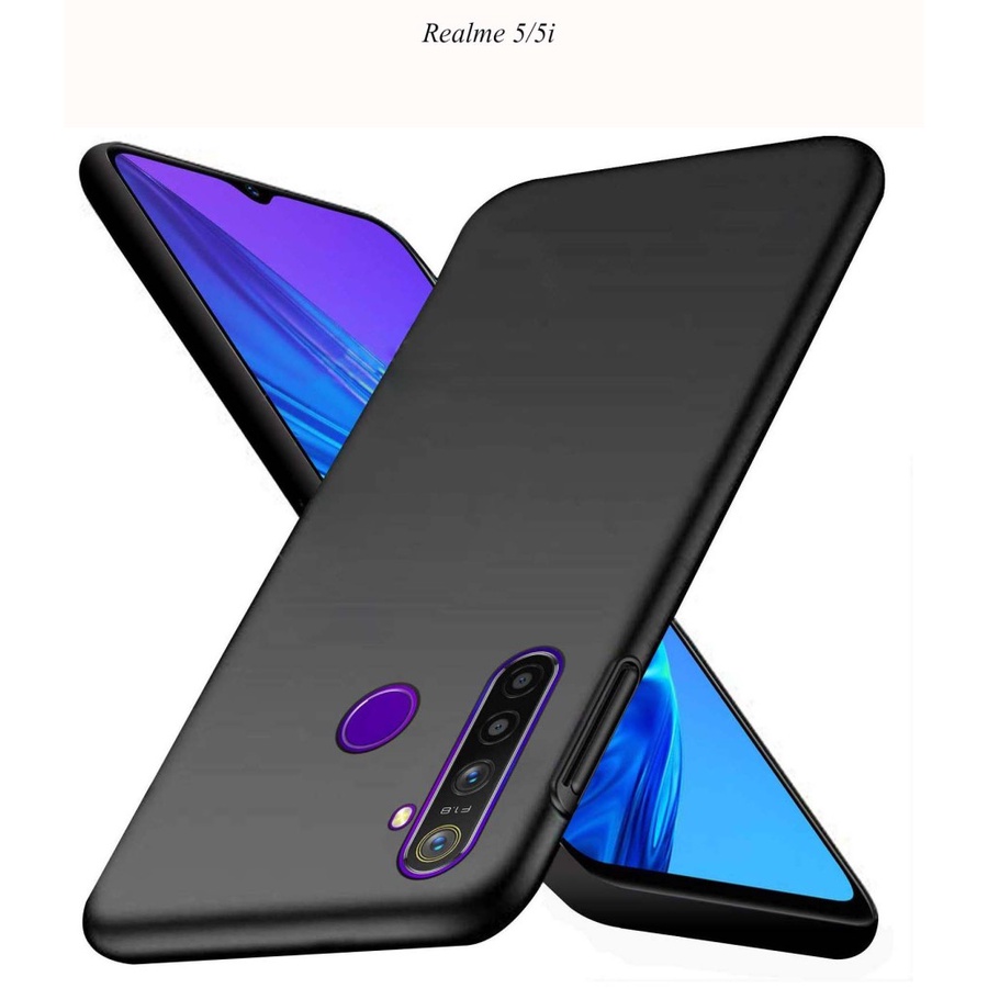 REALME C25Y C21Y 5 5i C3 C11 2020 C12 C15 C17 7i CASE SOFTCASE BLACK MATTE SLIM CASE SILIKON HITAM KARET 3D CASING COVER PELINDUNG BELAKANG C25 Y C21 Y
