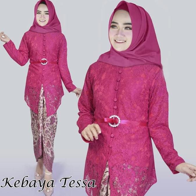 KEBAYA TESSA FANTA Hijab 0146 RJK Baju Gamis Wanita Muslim