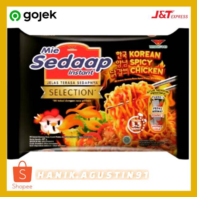 Mie Sedap Korea Hot Spicy Chicken Shopee Indonesia