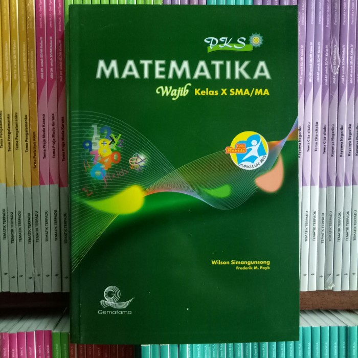

❤BISA COD❤ BUKU PKS MATEMATIKA SMA/MA KELAS 10 kelompok wajib K13N