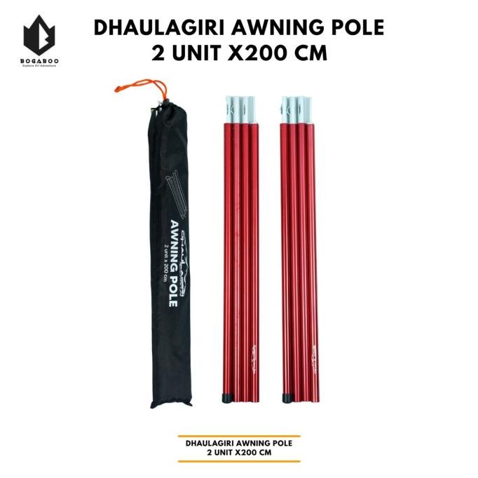 Awning Pole Dhaulagiri -Tiang Flysheet Double Dhaulagiri - Tarp Pole