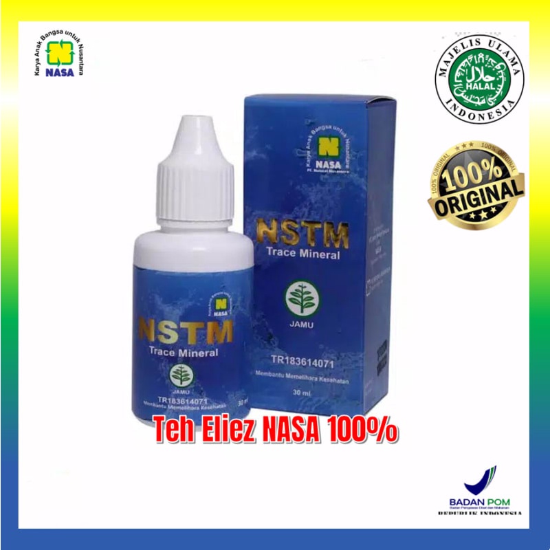 ORI Nstm nasa super trace mineral nstm nasa - obat tetes mineral herbal NASA100%