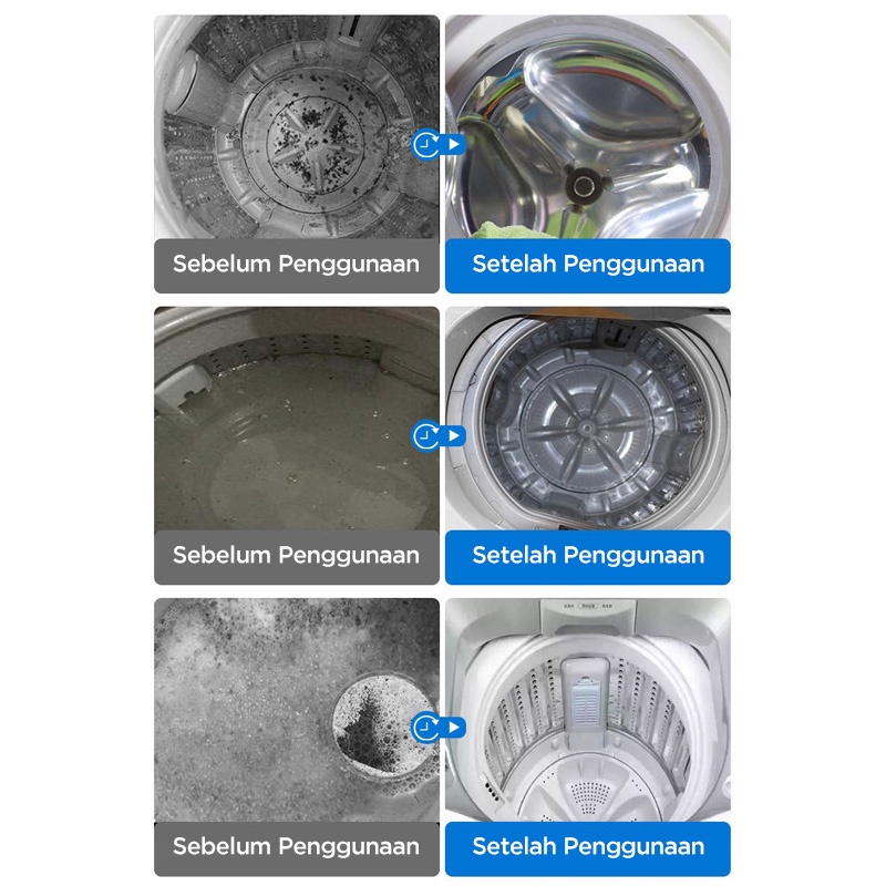 Tablet Pembersih Mesin Cuci Deep Cleaning Washing Machine