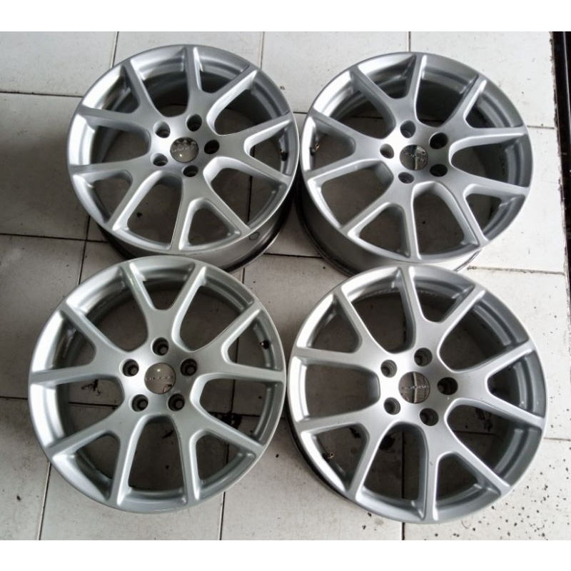 Velg Mobil Std DOGGE Ring 19x7 Pcd 5x127 ET40 silver
