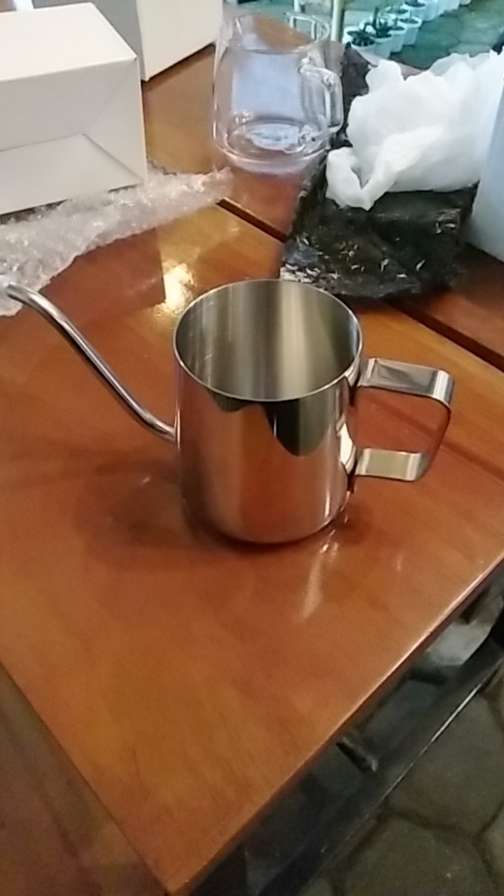 Kettle Teko Leher Angsa V60 Pour Over Coffee Brewing Stainless Steel 250ml 350ml