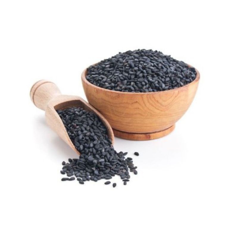 

Amele98Shop Wijen Hitam Belum Sangrai 1000 Gram/ 1Kg | Black Sesame Seed
