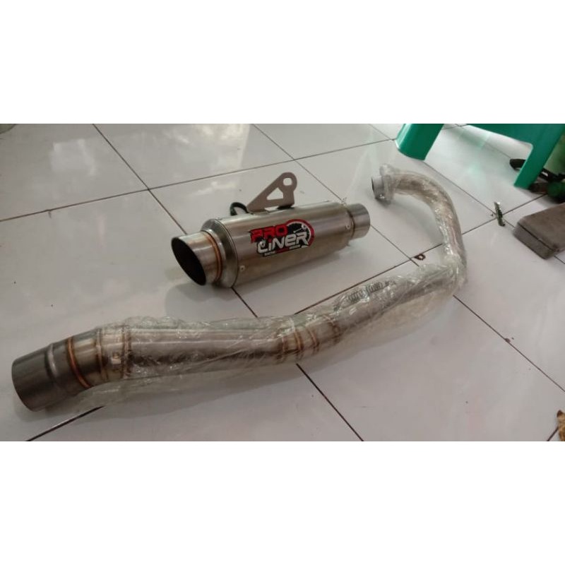 knalpot proliner MX king, mx new, Fu, sonic dll leheran bisa menyesuaikan