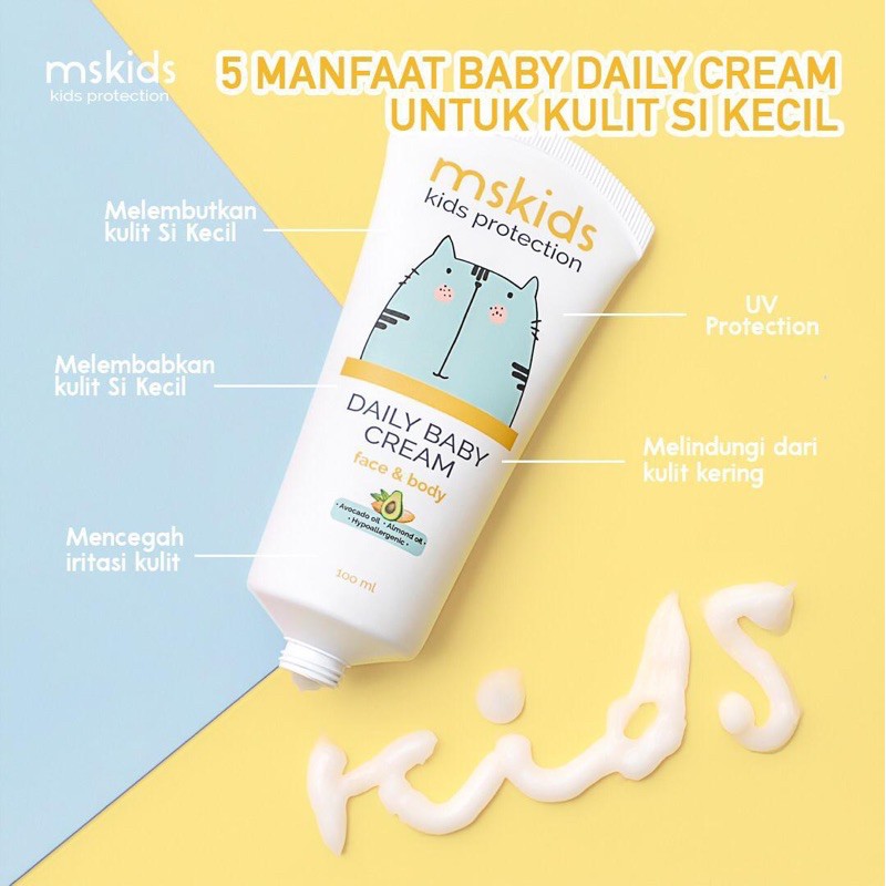 Dialy Baby Cream Ms Kids