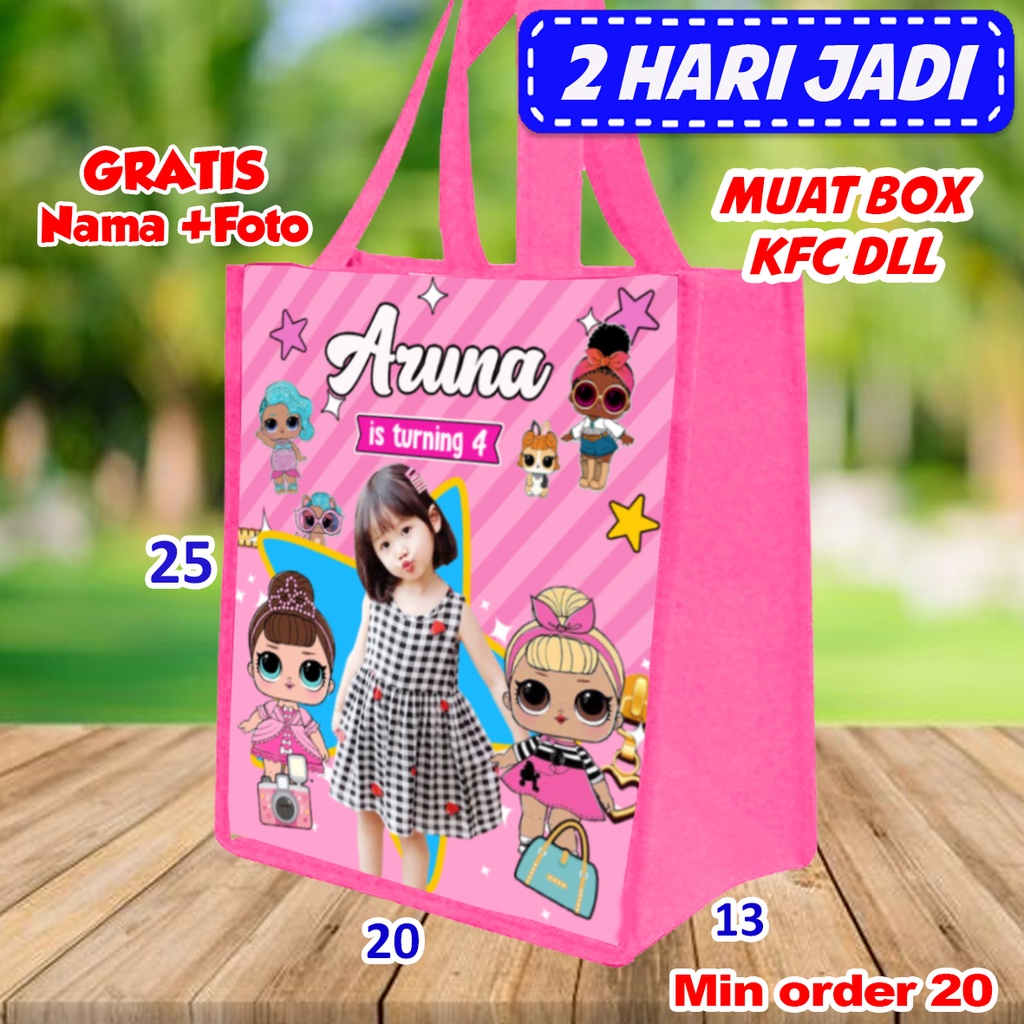 

Tas Bingkisan Ultah Anak LOL
