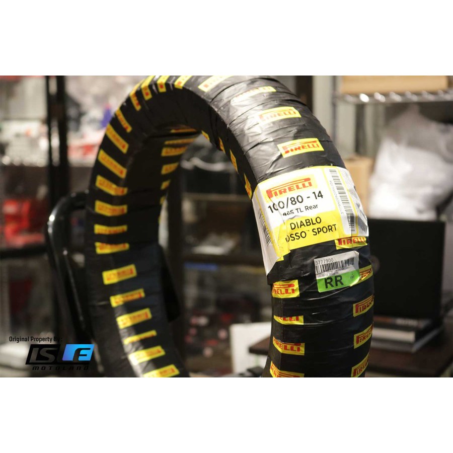 PIRELLI Ban Diablo Rosso Sport 100/80-14