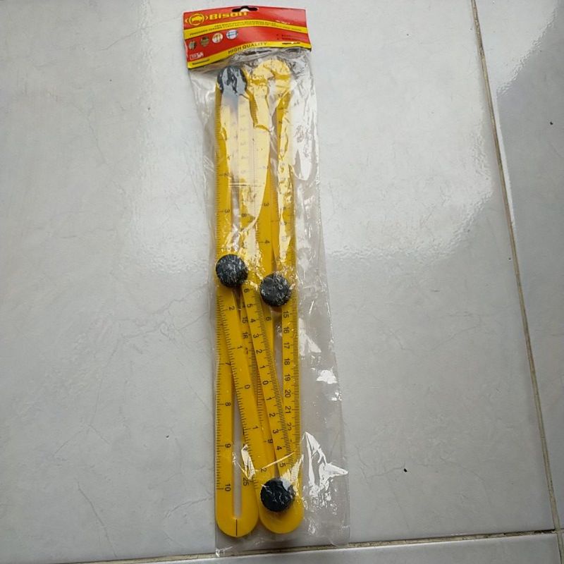 

penggaris siku lipat bison