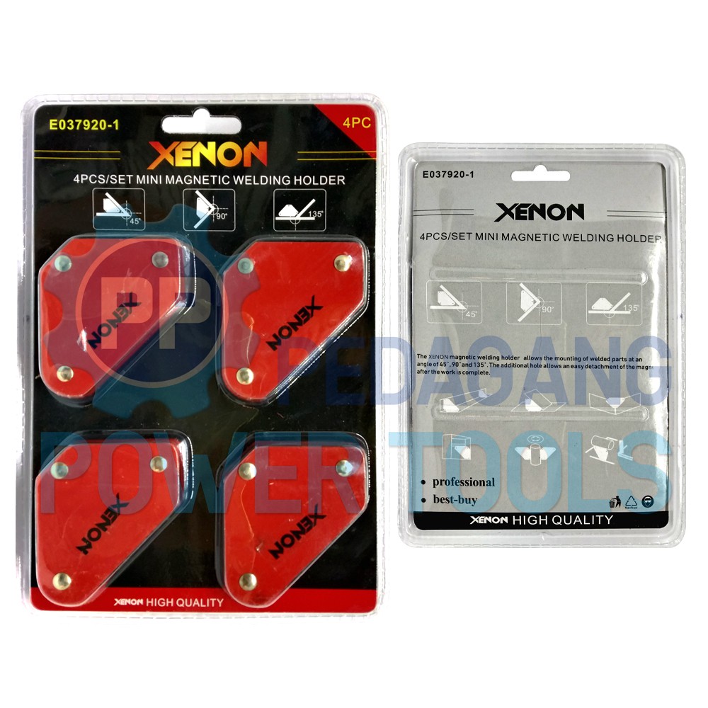 XENON SIKU LAS MAGNET MINI SET 4 PCS SUDUT MAGNETIC WELDING HOLDER