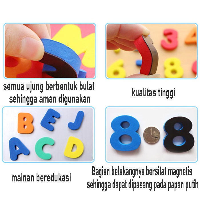 [1KG 9PCS] Babyland Puzzle Busa Jigsaw /  Mainan Puzzle Anak Berkualitas Tinggi, Warna Jelas