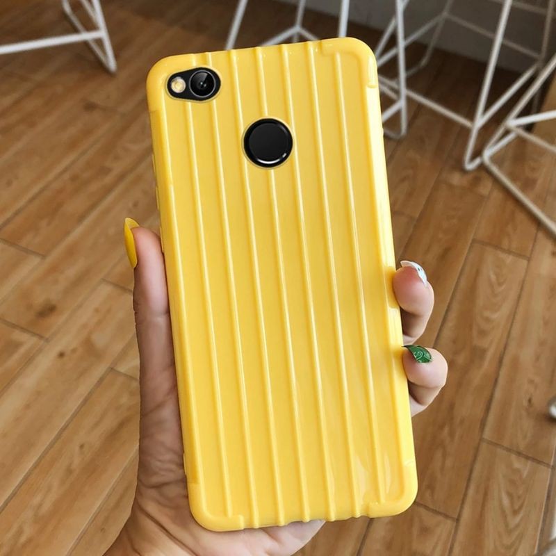 Case Xiaomi Redmi 4X Softcase Candy Koper Garis Color