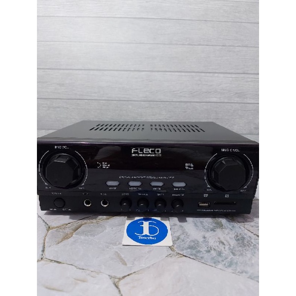 Amplifier Bluetooth Fleco D33 - Ampli Karaoke Fleco D33 MP3 Player