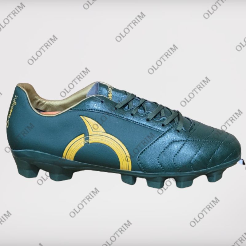 [BOLEH TUKAR UKURAN] Sepatu Bola OrtusEight Mirage FG Ortus Eight-Dark green gold