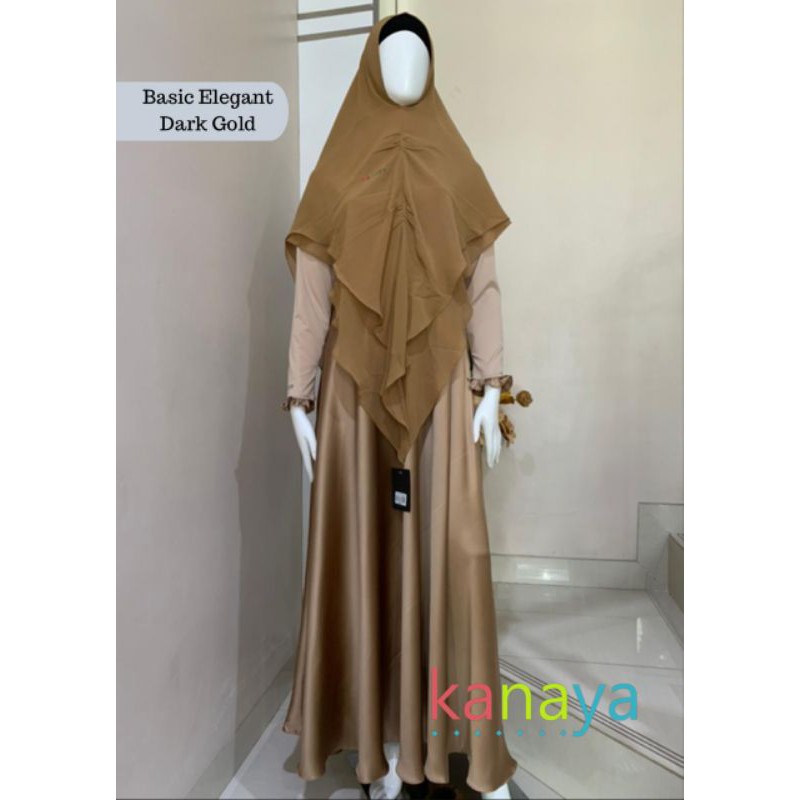 KANAYA / Basic Elegant By Kanaya / gamis elegant / kanaya brand / gamis kanaya / gamis murah