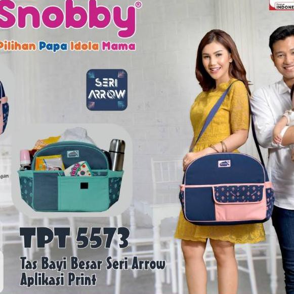 BEST PRODUK SNOBBY - TAS BAYI BESAR SERI ARROW APLIKASI PRINT TPT 5573 CFD12 . . ..