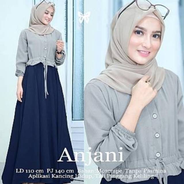 Anjani maxi  4warna