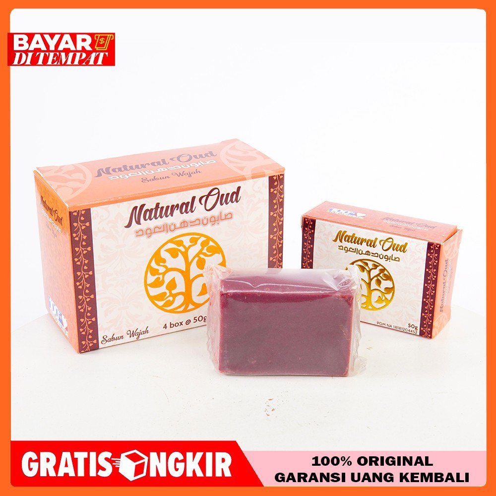 Natural Oud Sabun Wajah Original - Sabun Pembersih Wajah