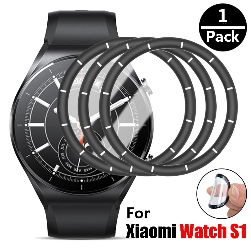 Film Pelindung Layar Smartwatch Anti Gores Untuk Xiaomi Watch S1