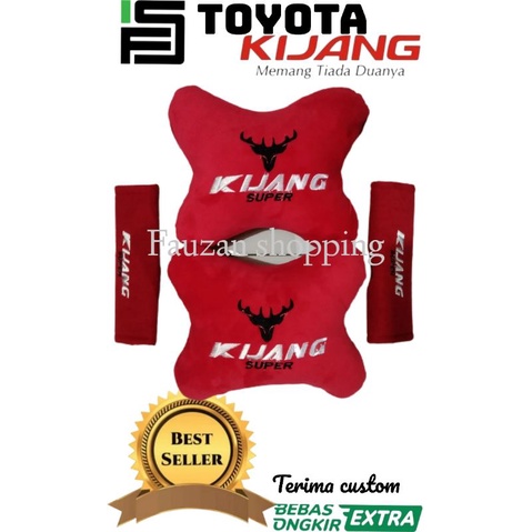 BANTAL MOBIL TOYOTA KIJANG SUPER/SANDARAN KEPALA/AKSESORIS