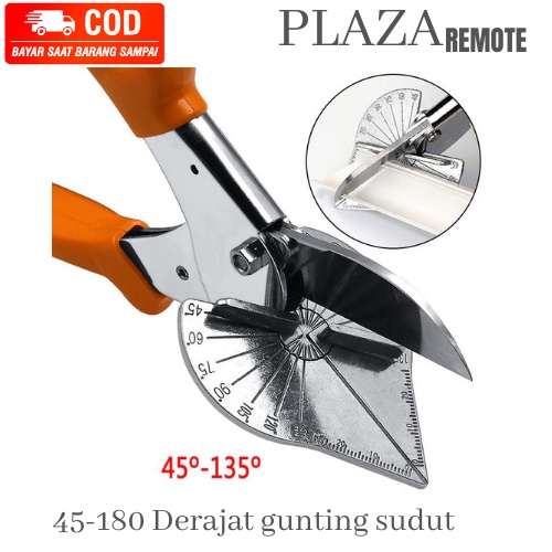 GUNTING PEMOTONG SUDUT Plastik PVC Pipa Selang adjustable 45-135 Derajat