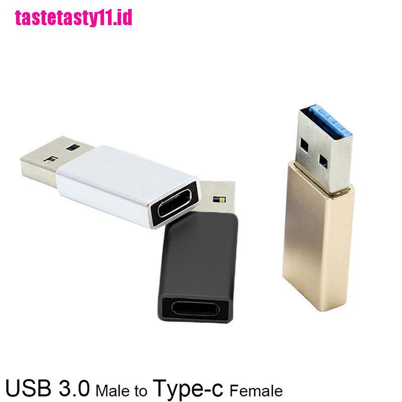 Kabel Konverter USB 3.0 Male Ke Tipe C Female OTG