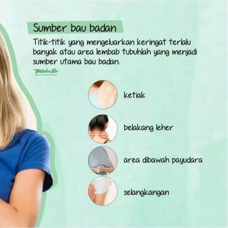 [DIST.RESMI] READY MABELLO UNDERARM CREAM / PENCERAH KETIAK
