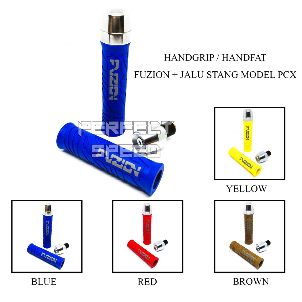 HANDGRIP / HANDFLAT NEW FUZION FULL WARNA+ JALU STANG MODEL PCX UNIVERSAL