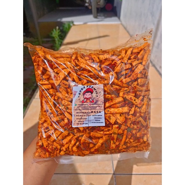 

Basreng daun jeruk 500Gr/1000Gr