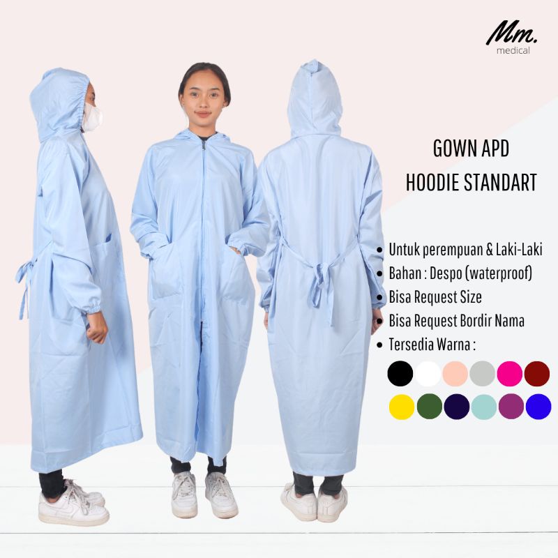 GOWN APD/SURGICAL APD/ HOODIE STANDART